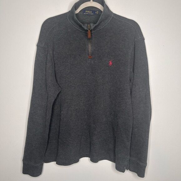 Polo Ralph Lauren French Rib Half-Zip Pullover - Picture 2 of 4